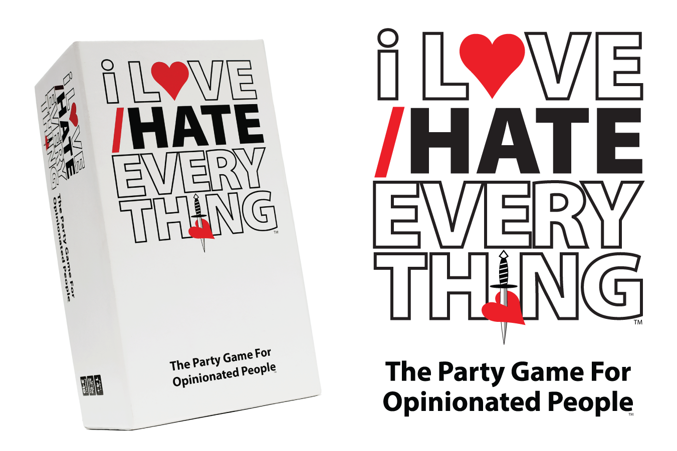 I Love/Hate Everything - Party Card Game