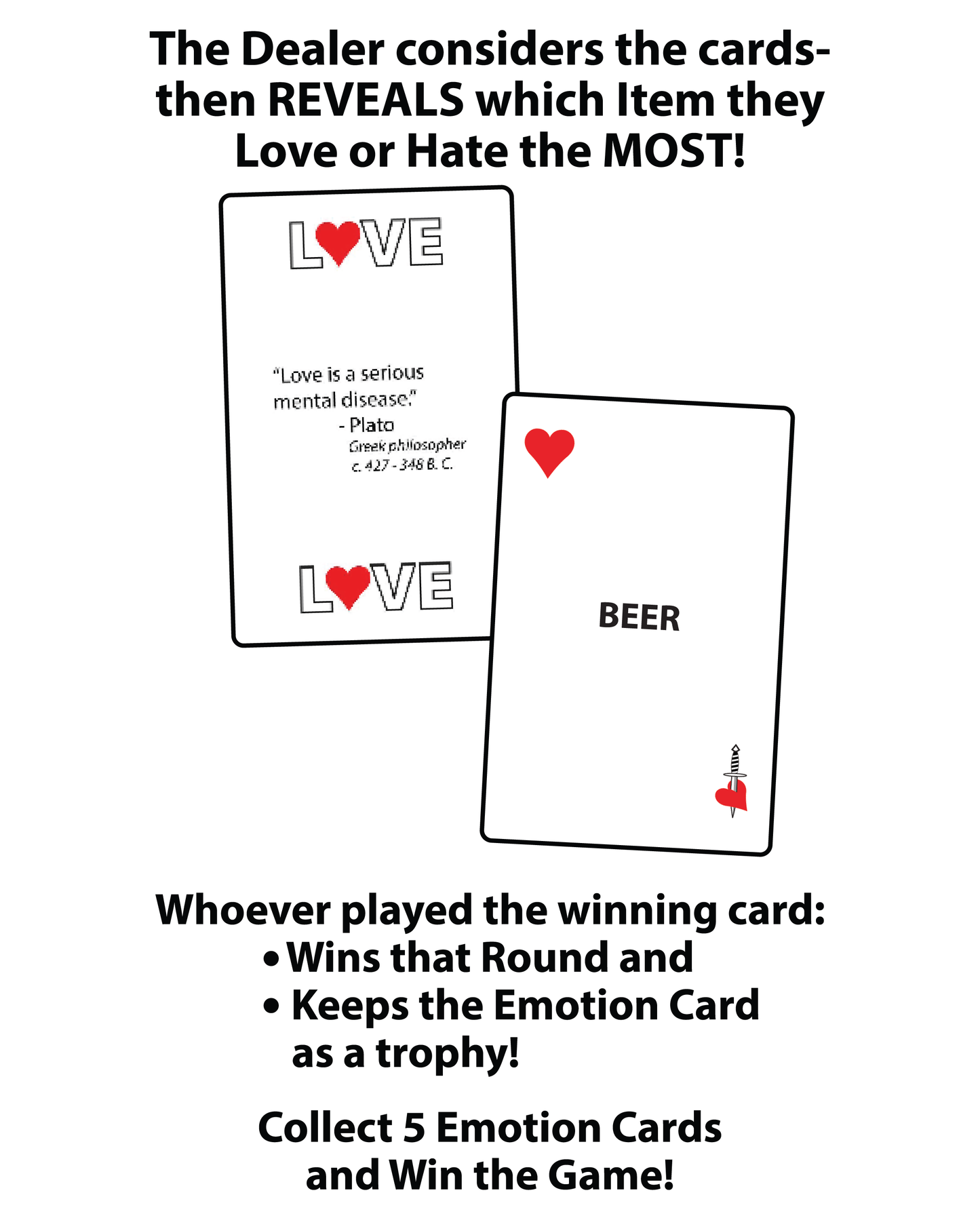 I Love/Hate Everything - Party Card Game