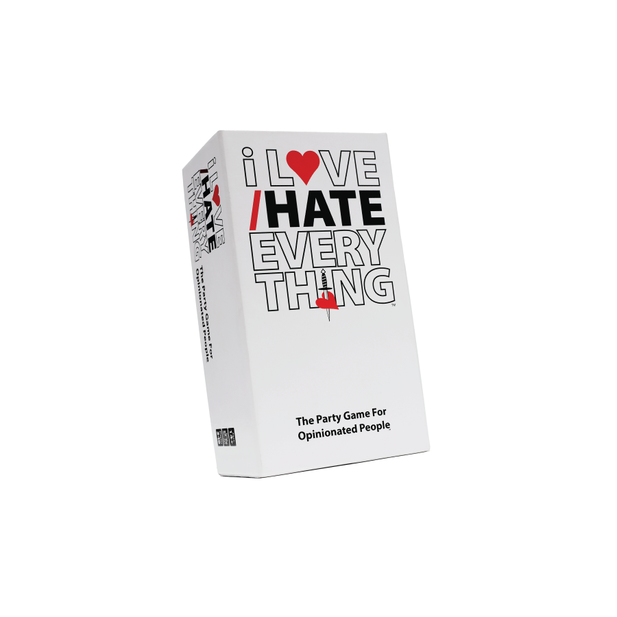 I Love/Hate Everything - Party Card Game